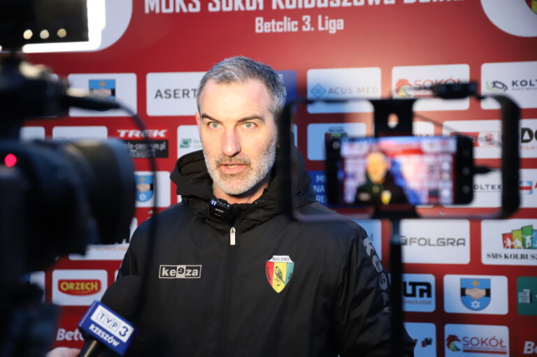 Trener Sławomir Szeliga