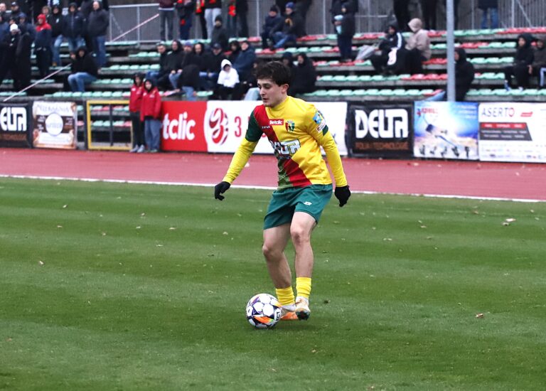 Dawid Skupiński przed meczem z Pogonią Sokołem Lubaczów